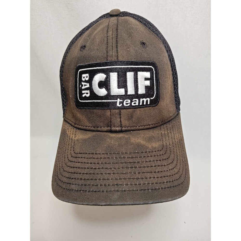 Clif Bar Team x New Era Fits Men's M/L Black Fitted Hat Cap